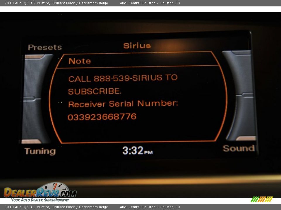 2010 Audi Q5 3.2 quattro Brilliant Black / Cardamom Beige Photo #20