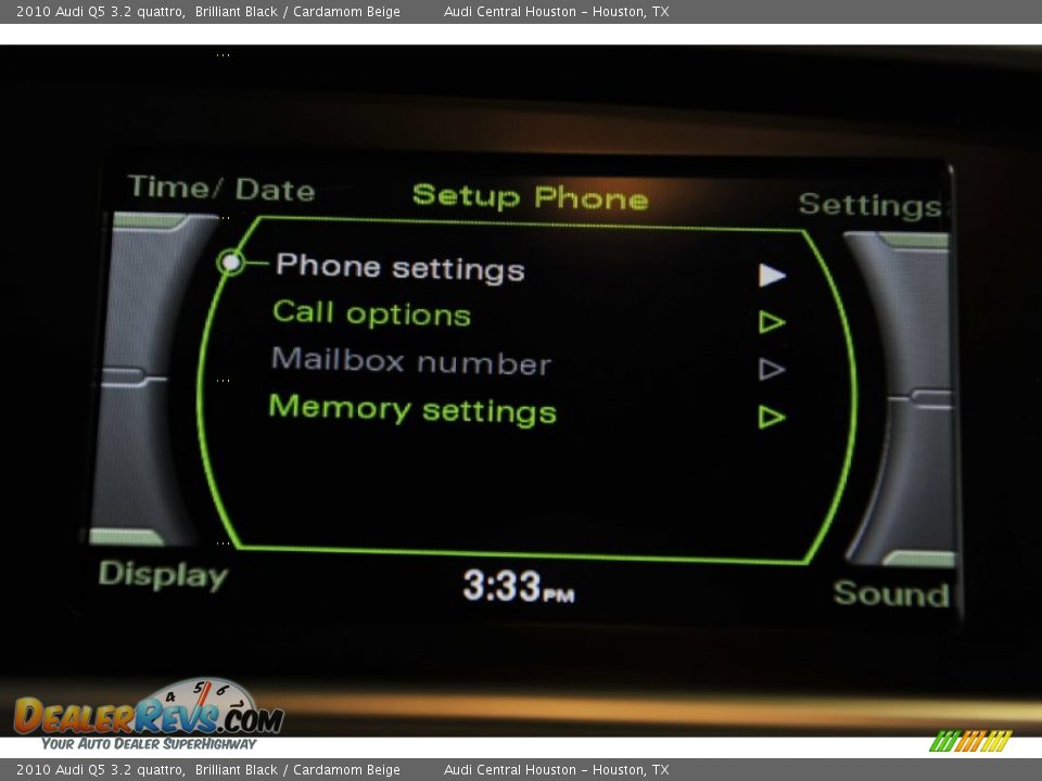 2010 Audi Q5 3.2 quattro Brilliant Black / Cardamom Beige Photo #21