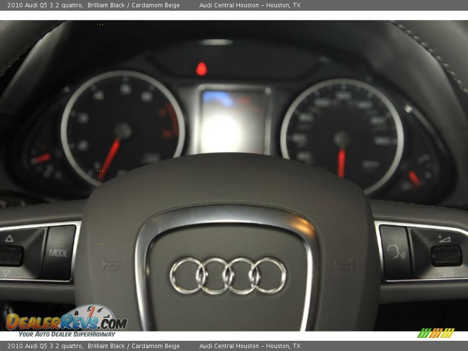 2010 Audi Q5 3.2 quattro Brilliant Black / Cardamom Beige Photo #27