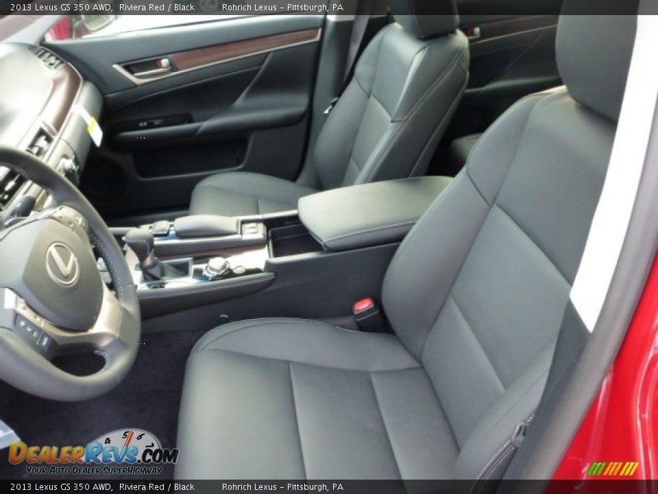 2013 Lexus GS 350 AWD Riviera Red / Black Photo #10