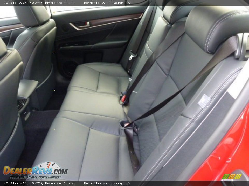 2013 Lexus GS 350 AWD Riviera Red / Black Photo #11