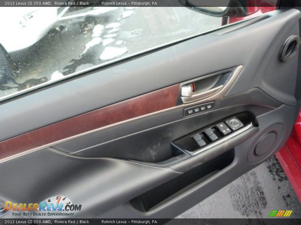 2013 Lexus GS 350 AWD Riviera Red / Black Photo #13