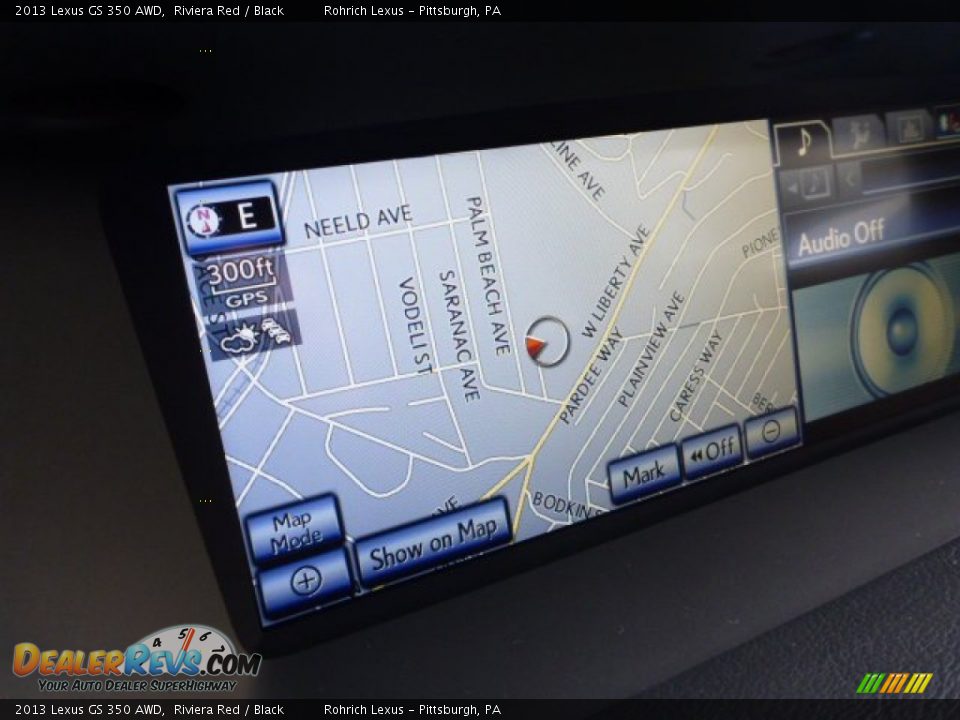 2013 Lexus GS 350 AWD Riviera Red / Black Photo #16