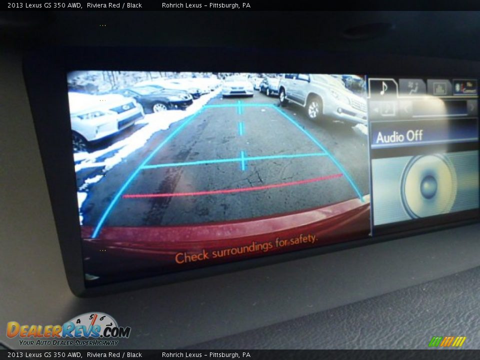 2013 Lexus GS 350 AWD Riviera Red / Black Photo #20