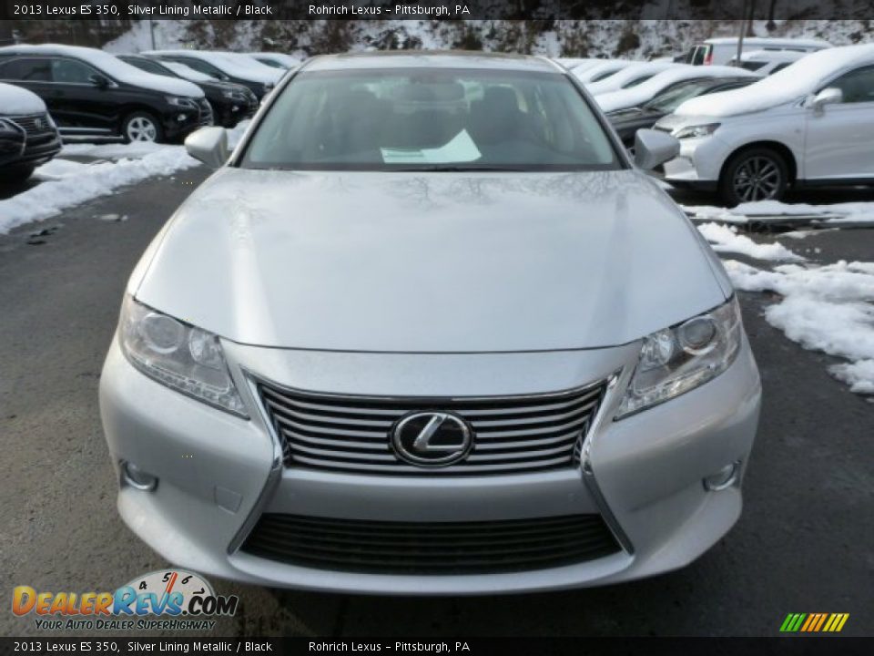 2013 Lexus ES 350 Silver Lining Metallic / Black Photo #7