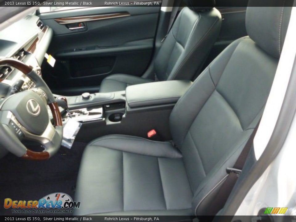 2013 Lexus ES 350 Silver Lining Metallic / Black Photo #10