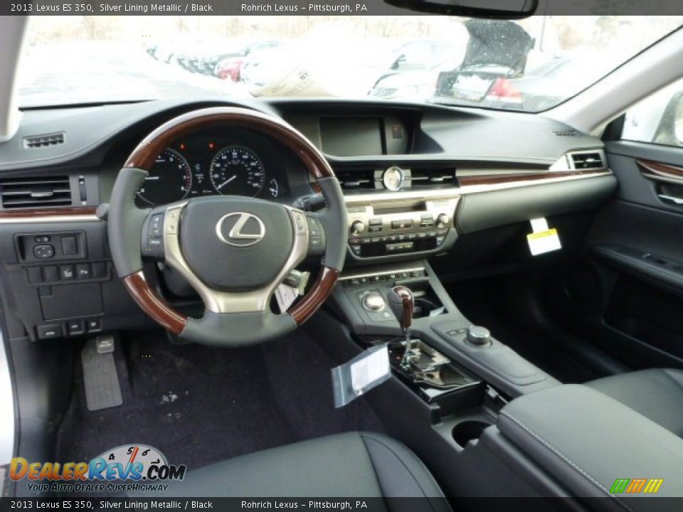 2013 Lexus ES 350 Silver Lining Metallic / Black Photo #12