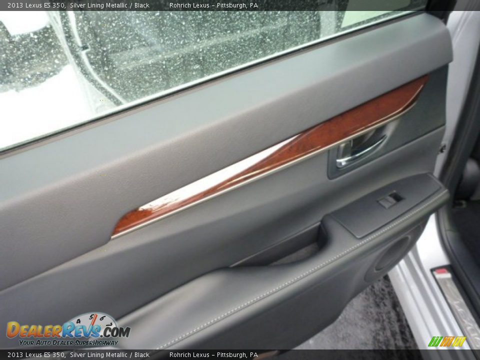 2013 Lexus ES 350 Silver Lining Metallic / Black Photo #13