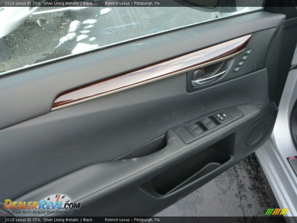 2013 Lexus ES 350 Silver Lining Metallic / Black Photo #14