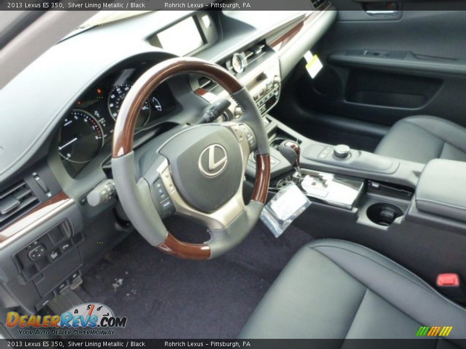 2013 Lexus ES 350 Silver Lining Metallic / Black Photo #15