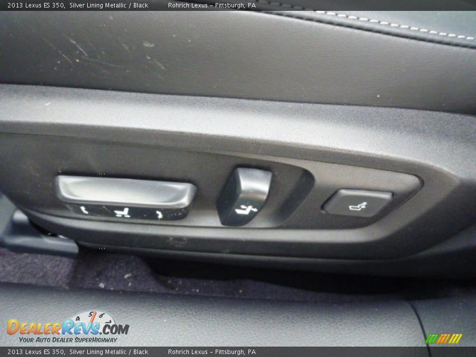 2013 Lexus ES 350 Silver Lining Metallic / Black Photo #16