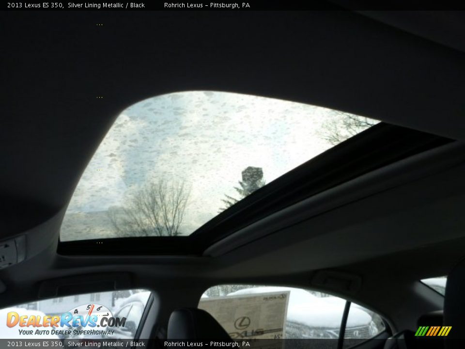 2013 Lexus ES 350 Silver Lining Metallic / Black Photo #17