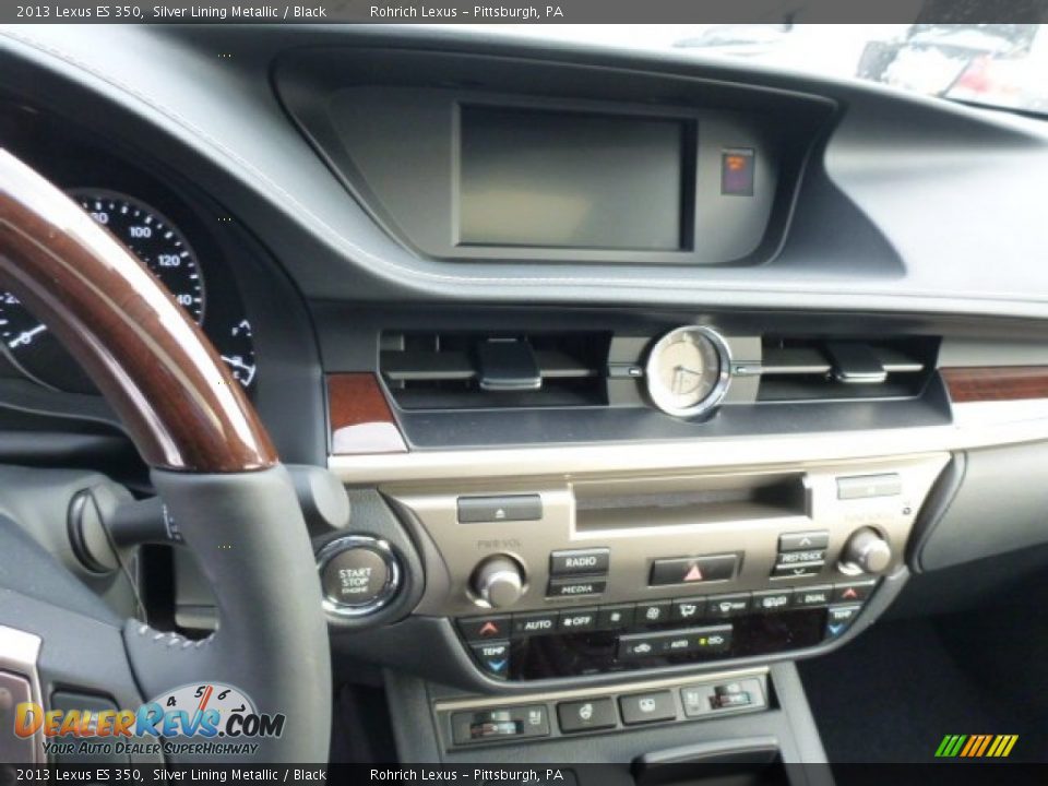 2013 Lexus ES 350 Silver Lining Metallic / Black Photo #18