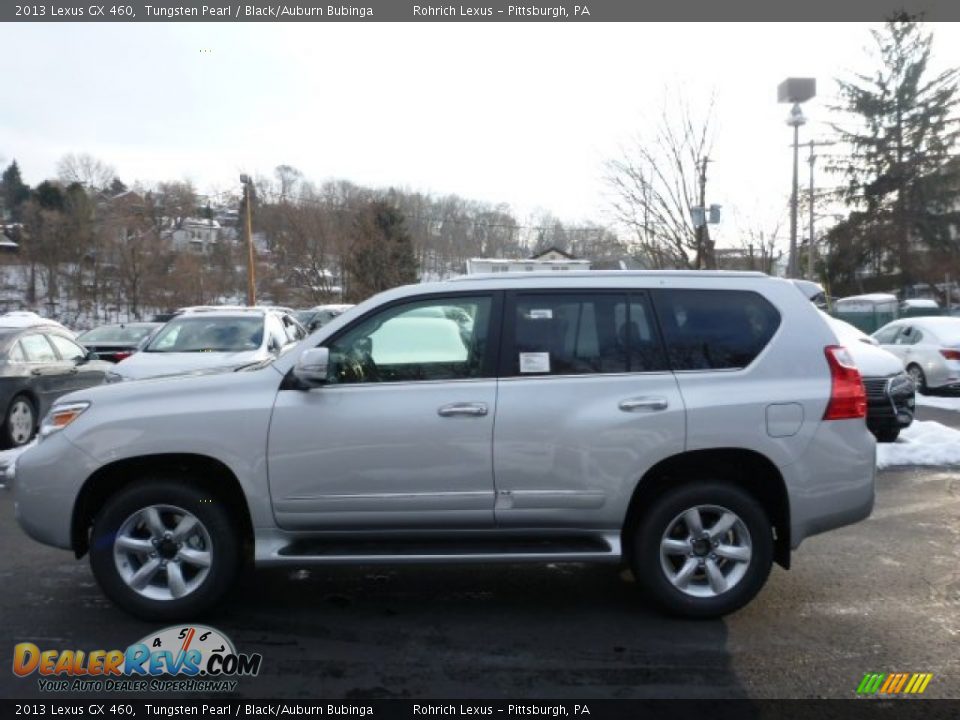 2013 Lexus GX 460 Tungsten Pearl / Black/Auburn Bubinga Photo #1