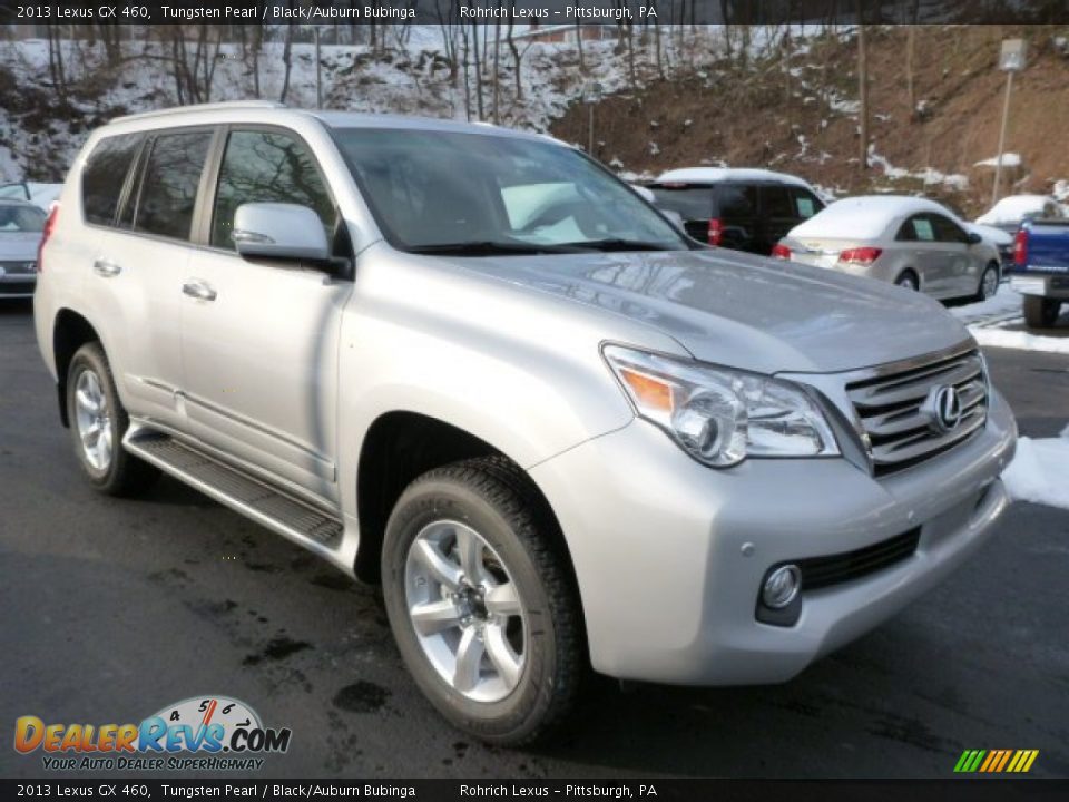 2013 Lexus GX 460 Tungsten Pearl / Black/Auburn Bubinga Photo #5