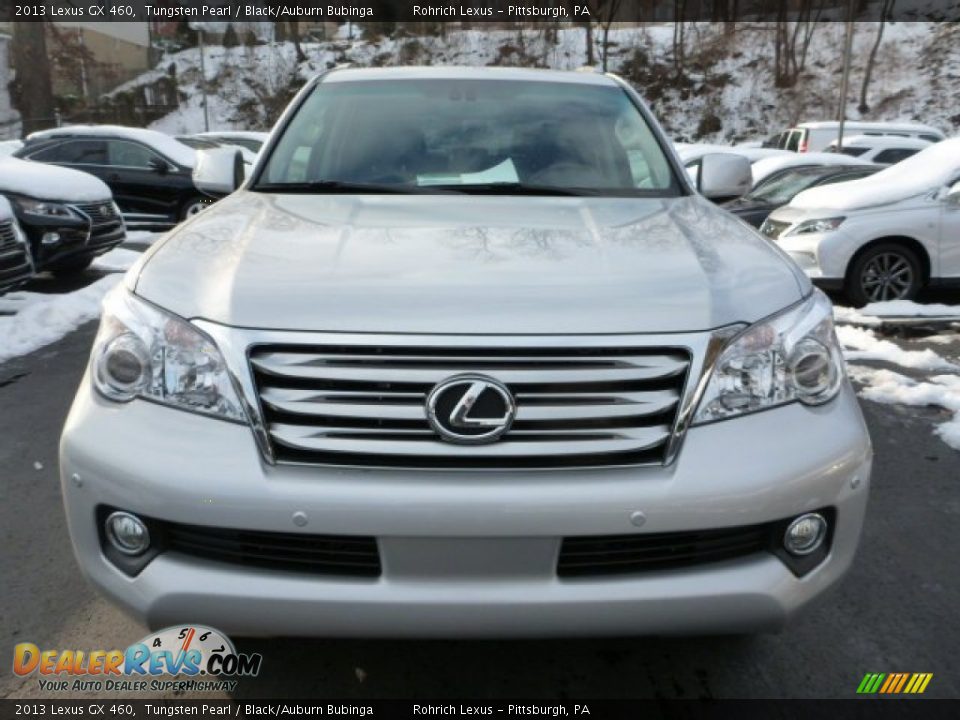 2013 Lexus GX 460 Tungsten Pearl / Black/Auburn Bubinga Photo #6