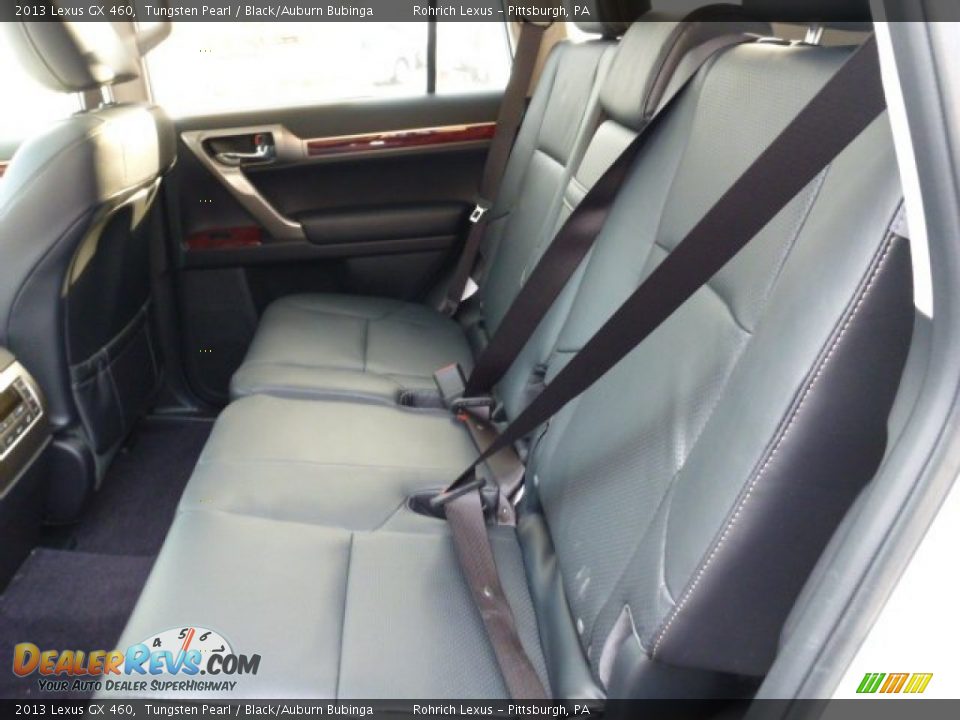 2013 Lexus GX 460 Tungsten Pearl / Black/Auburn Bubinga Photo #10