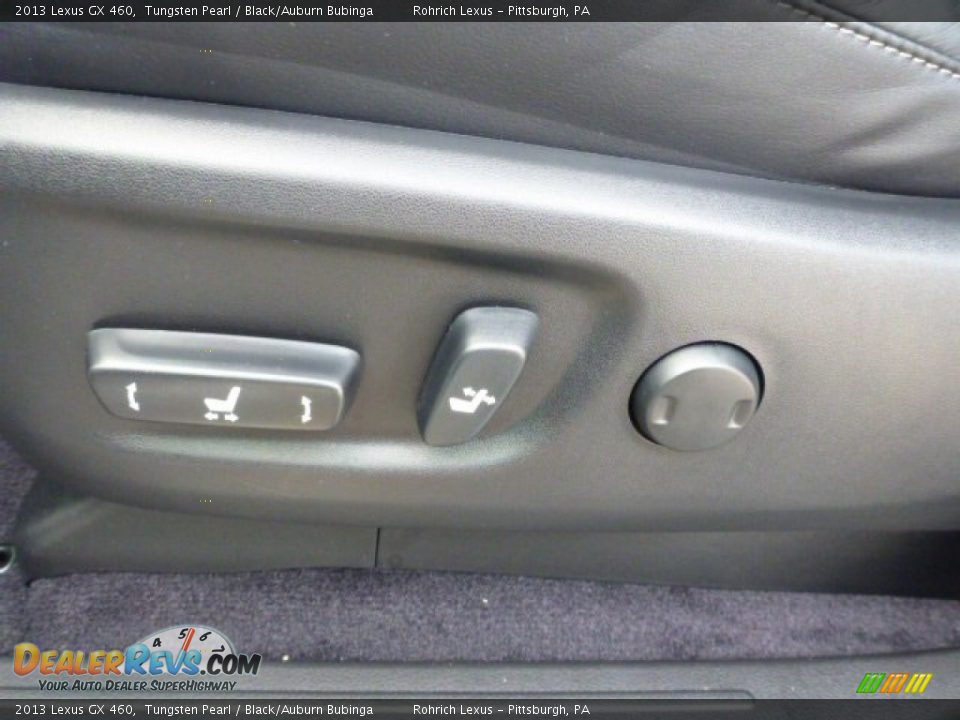 2013 Lexus GX 460 Tungsten Pearl / Black/Auburn Bubinga Photo #14