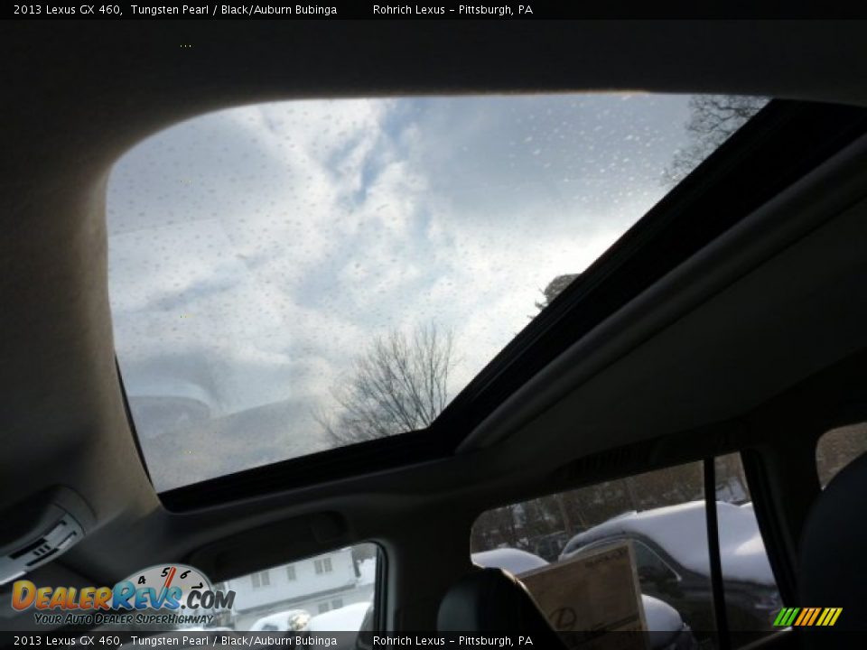 2013 Lexus GX 460 Tungsten Pearl / Black/Auburn Bubinga Photo #15