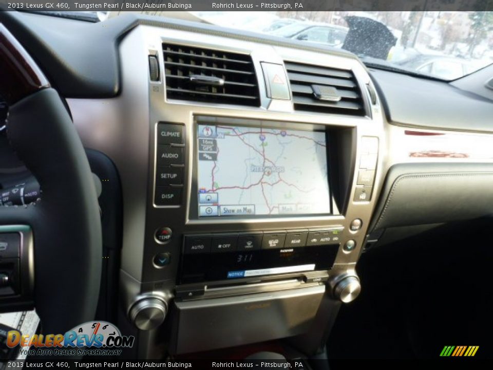2013 Lexus GX 460 Tungsten Pearl / Black/Auburn Bubinga Photo #17
