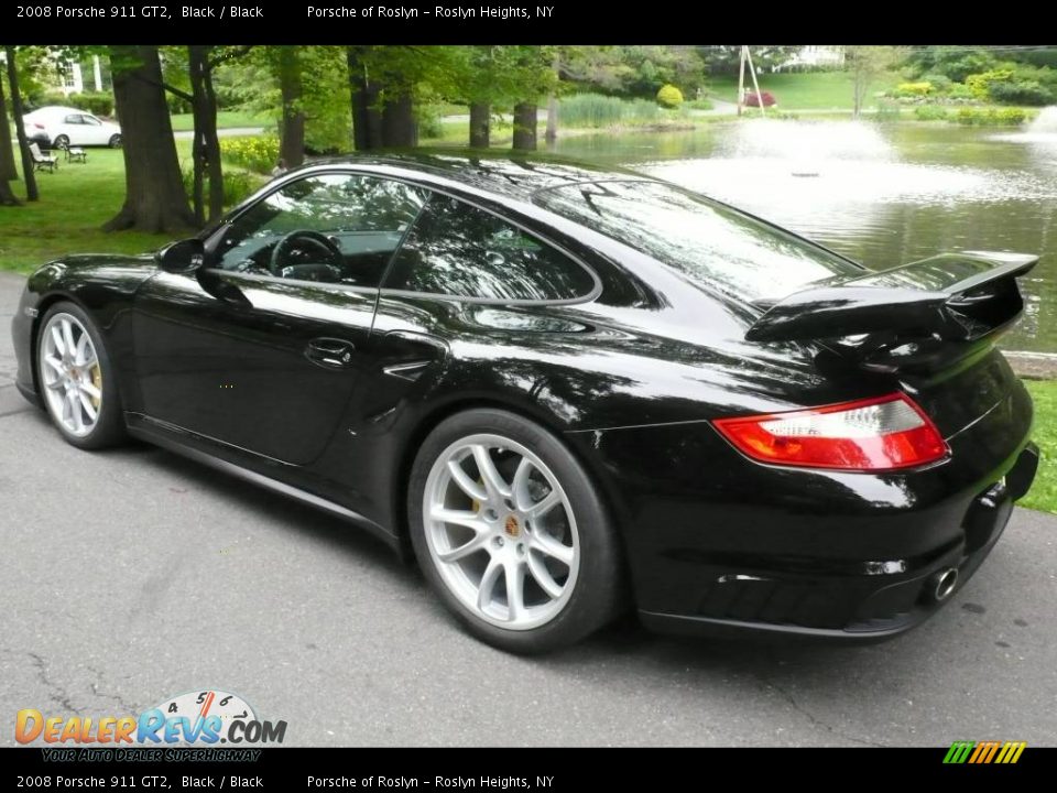 2008 Porsche 911 GT2 Black / Black Photo #4