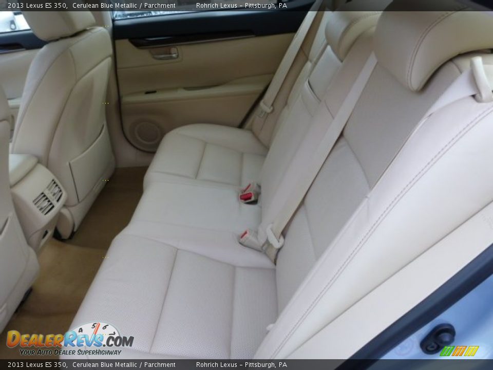 2013 Lexus ES 350 Cerulean Blue Metallic / Parchment Photo #11