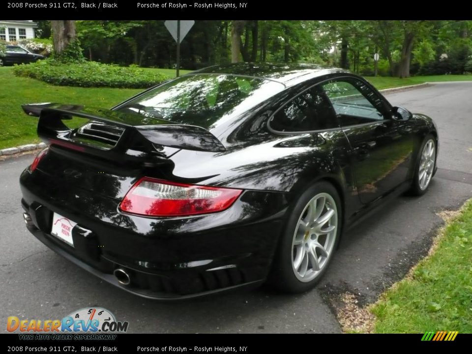 2008 Porsche 911 GT2 Black / Black Photo #6