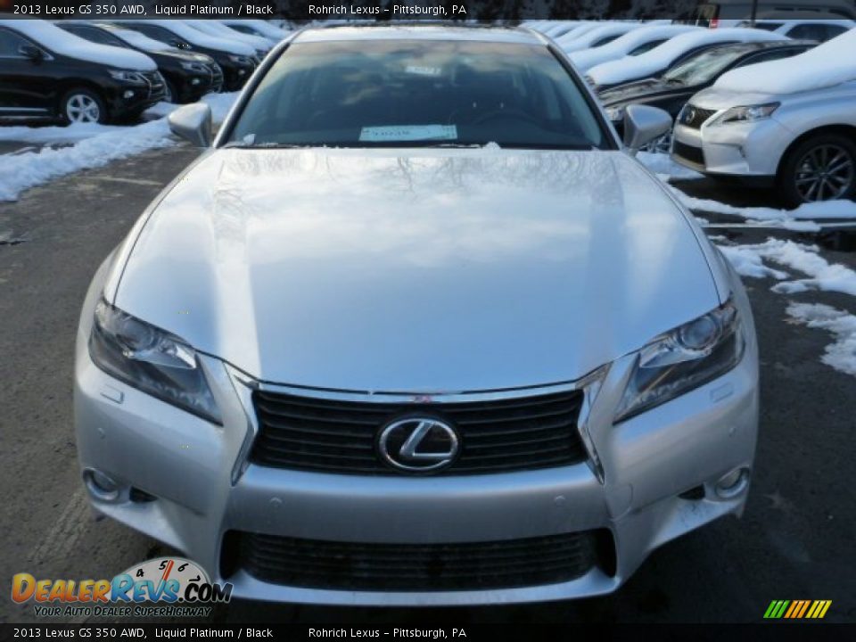 2013 Lexus GS 350 AWD Liquid Platinum / Black Photo #7