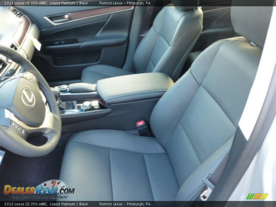 2013 Lexus GS 350 AWD Liquid Platinum / Black Photo #10