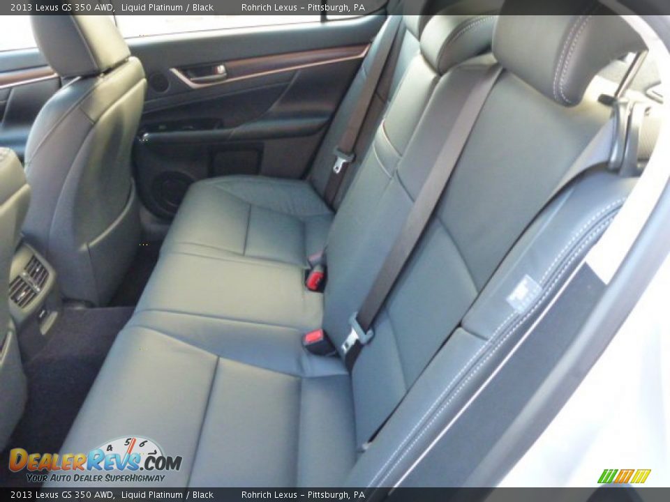 2013 Lexus GS 350 AWD Liquid Platinum / Black Photo #11