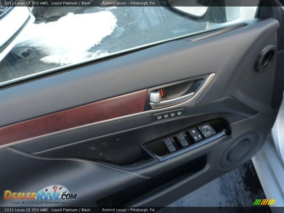 2013 Lexus GS 350 AWD Liquid Platinum / Black Photo #13