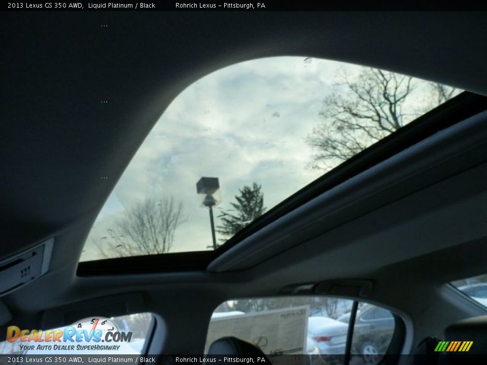 2013 Lexus GS 350 AWD Liquid Platinum / Black Photo #14
