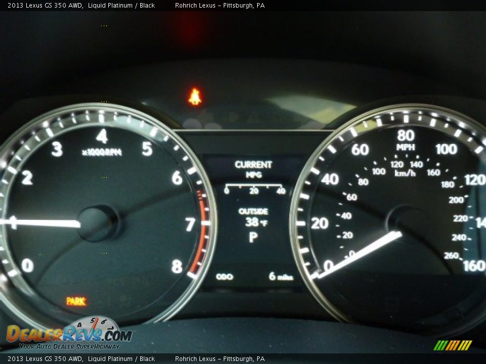 2013 Lexus GS 350 AWD Liquid Platinum / Black Photo #18