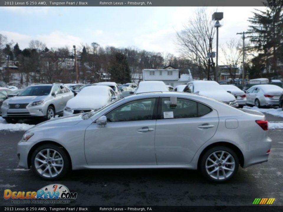 2013 Lexus IS 250 AWD Tungsten Pearl / Black Photo #1