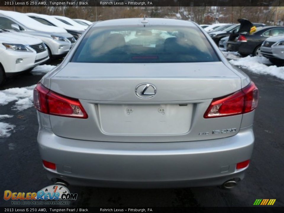 2013 Lexus IS 250 AWD Tungsten Pearl / Black Photo #3