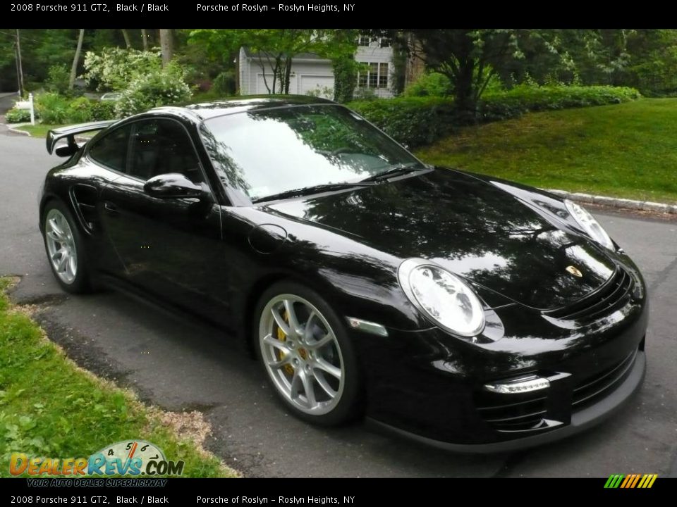 2008 Porsche 911 GT2 Black / Black Photo #8