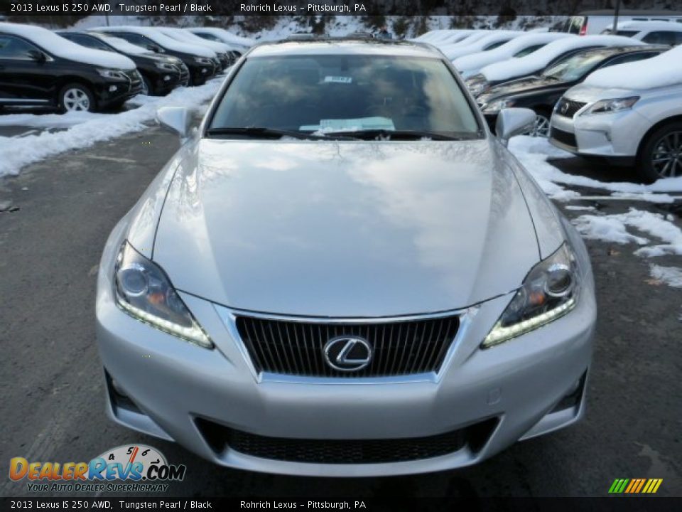 2013 Lexus IS 250 AWD Tungsten Pearl / Black Photo #7