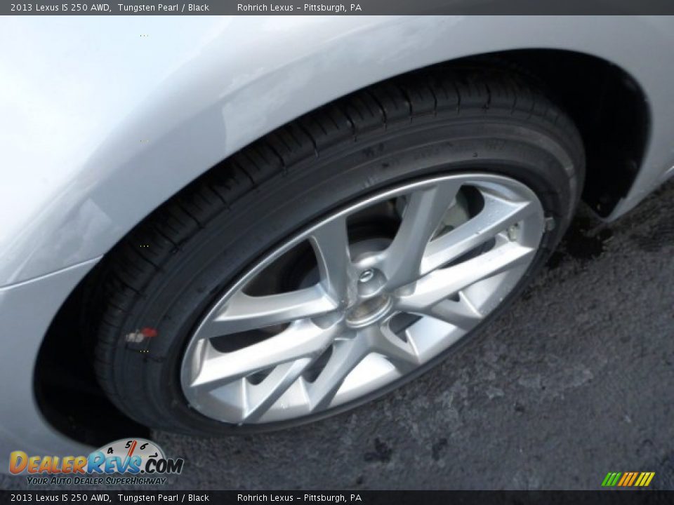 2013 Lexus IS 250 AWD Tungsten Pearl / Black Photo #9