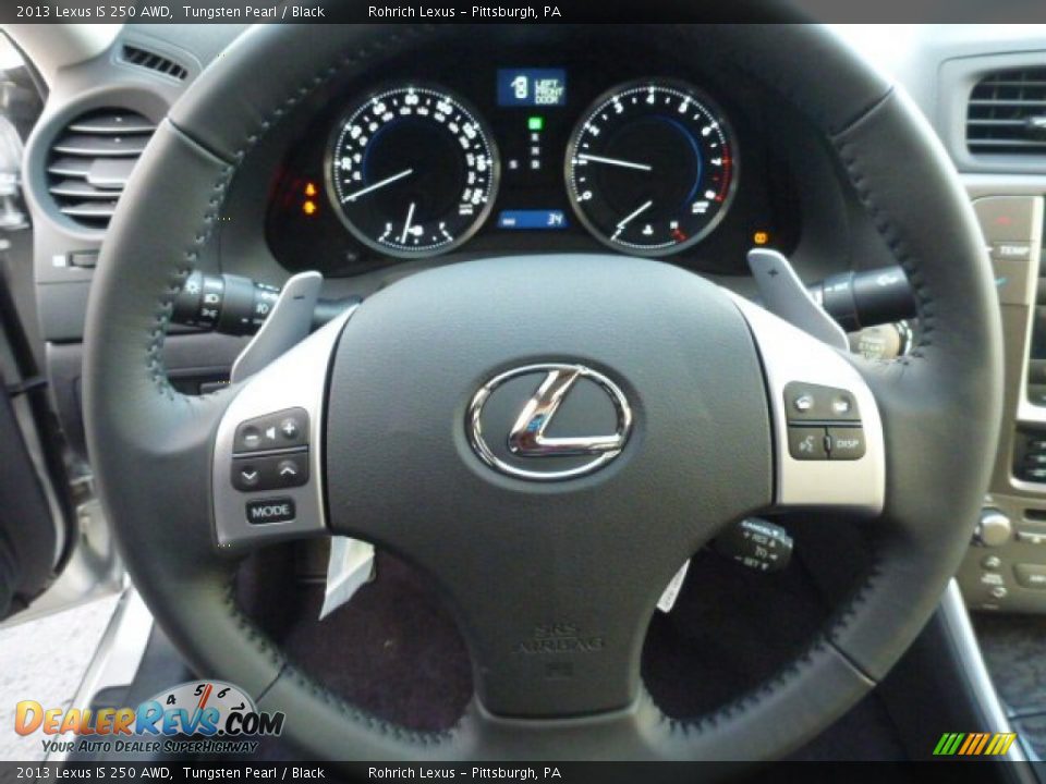 2013 Lexus IS 250 AWD Steering Wheel Photo #17