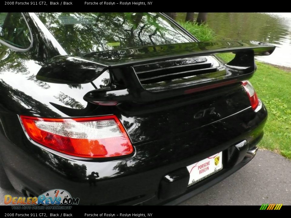 2008 Porsche 911 GT2 Black / Black Photo #10