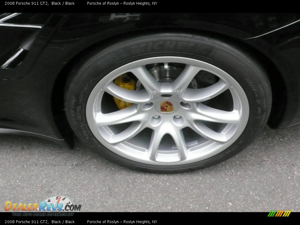 2008 Porsche 911 GT2 Black / Black Photo #11