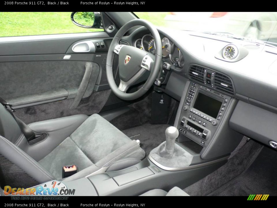 2008 Porsche 911 GT2 Black / Black Photo #17