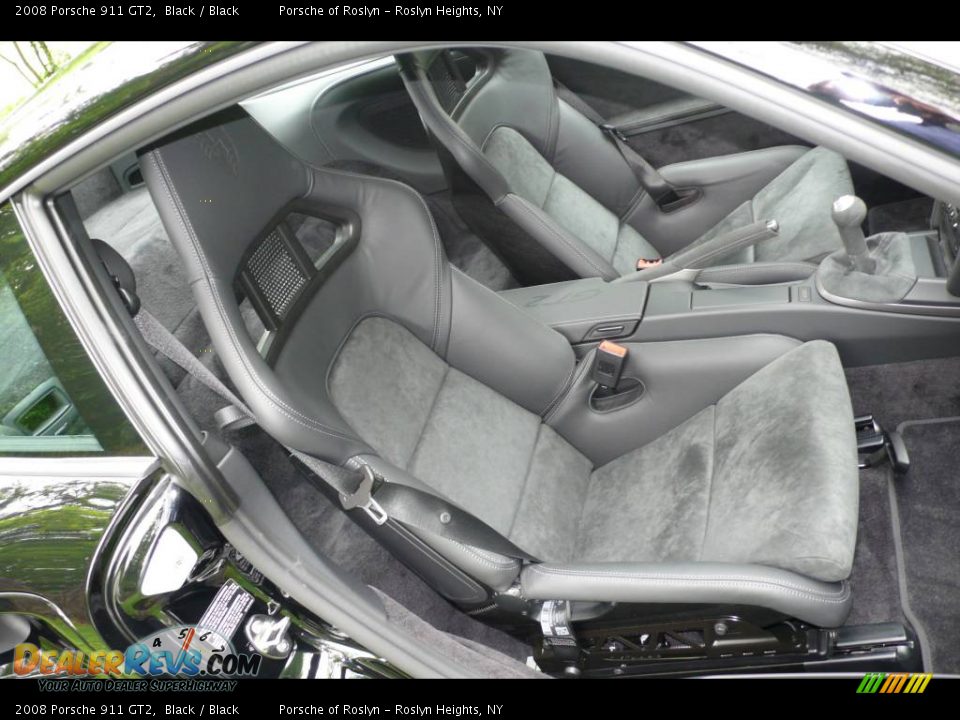 2008 Porsche 911 GT2 Black / Black Photo #18