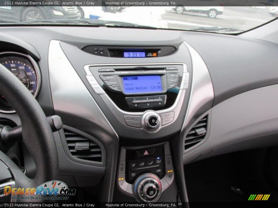 2013 Hyundai Elantra Coupe GS Atlantic Blue / Gray Photo #8