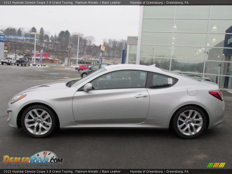 Platinum Metallic 2013 Hyundai Genesis Coupe 3.8 Grand Touring Photo #2