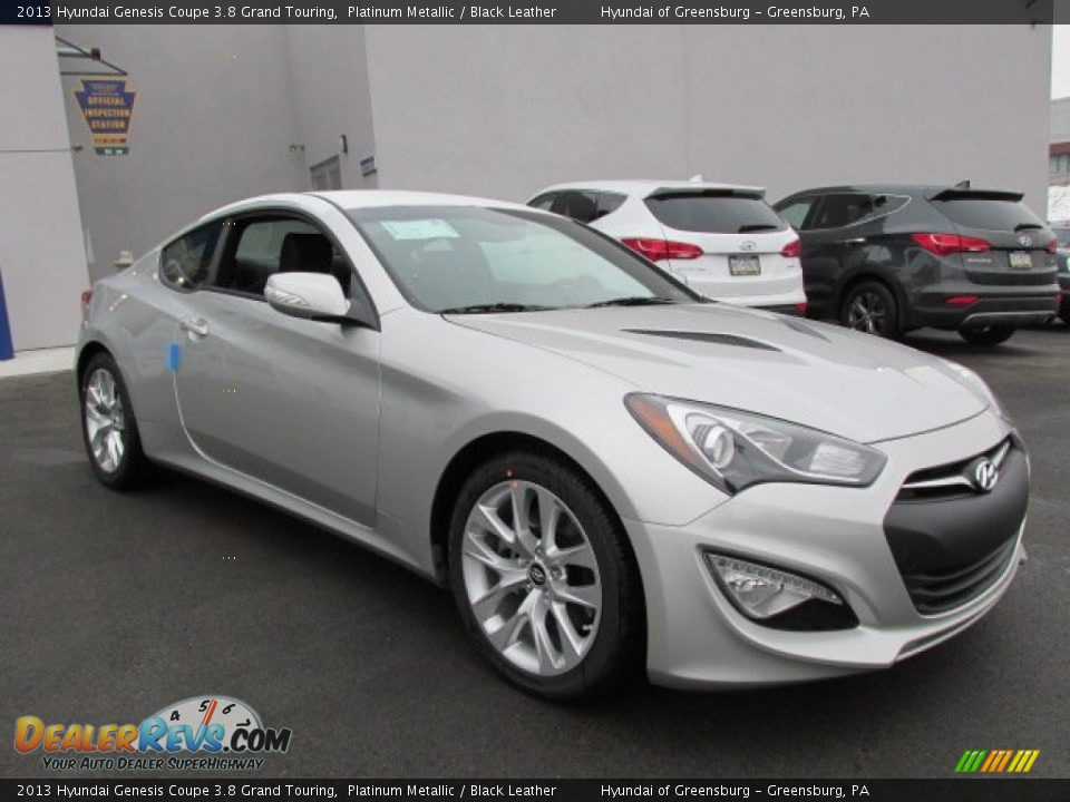 Front 3/4 View of 2013 Hyundai Genesis Coupe 3.8 Grand Touring Photo #3