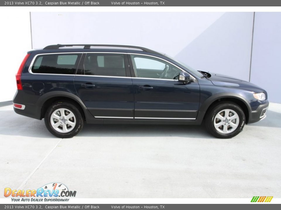 2013 Volvo XC70 3.2 Caspian Blue Metallic / Off Black Photo #3