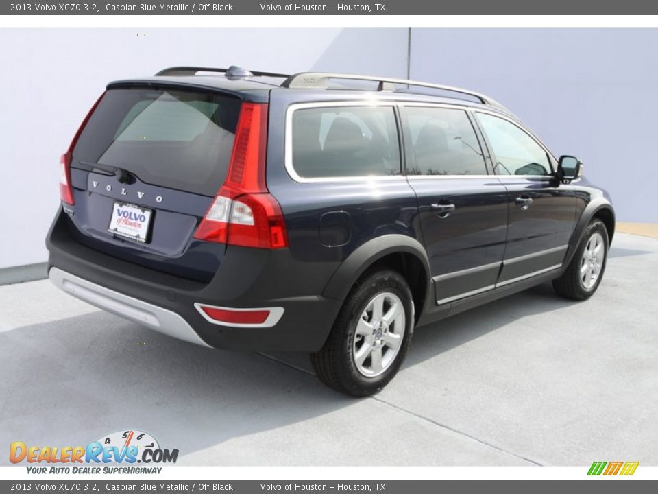 2013 Volvo XC70 3.2 Caspian Blue Metallic / Off Black Photo #4