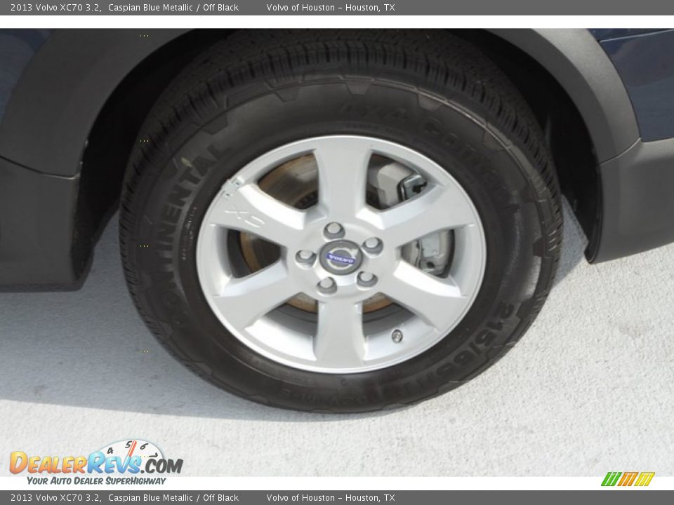 2013 Volvo XC70 3.2 Caspian Blue Metallic / Off Black Photo #7