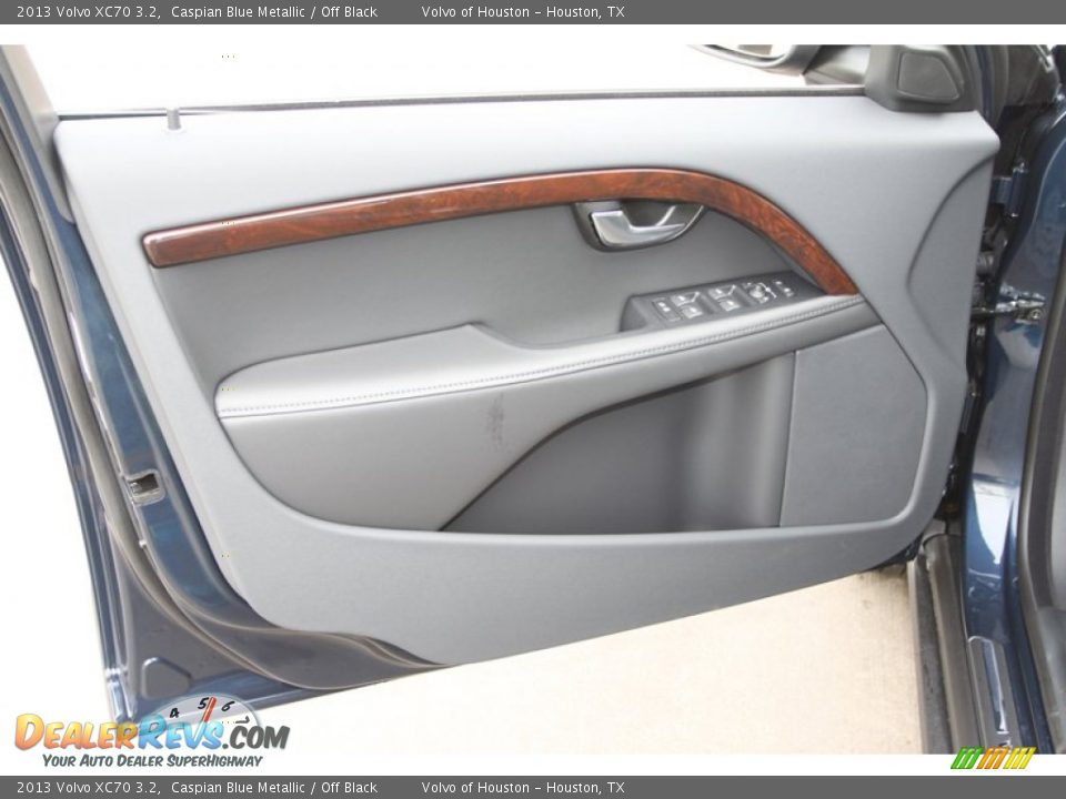 2013 Volvo XC70 3.2 Caspian Blue Metallic / Off Black Photo #11